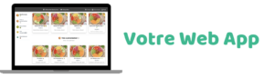 Application web mobile commande en ligne Dishop